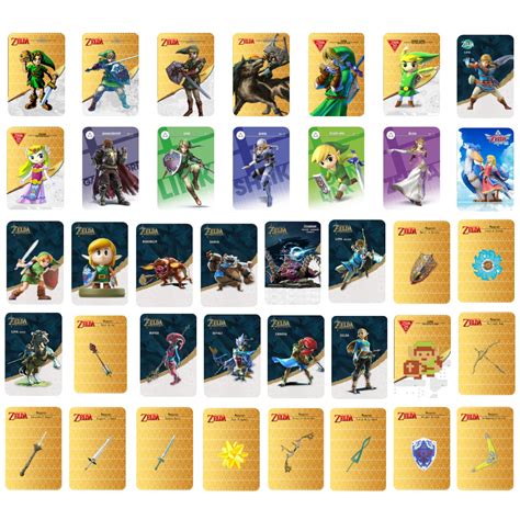 breath of the wild nfc cards ebay|legend of zelda breath of the wild nfc cards for sale .